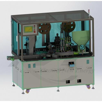 Automatic grooving machine for Cylindrical cell