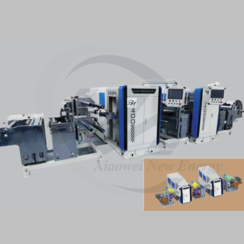 Φ400 lithium battery heat roller press machine for battery production